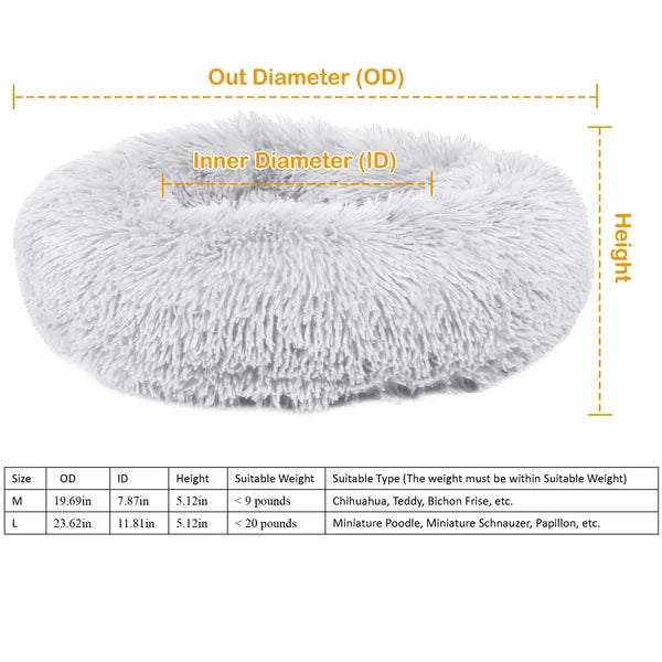 Soft Warm Fleece Dog Cozy Nest