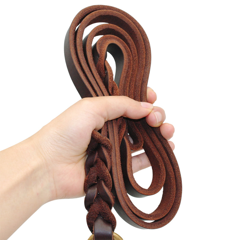 leather dog leashes