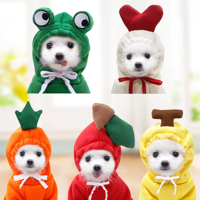 Cute Fruit Clothes For Small Dogs