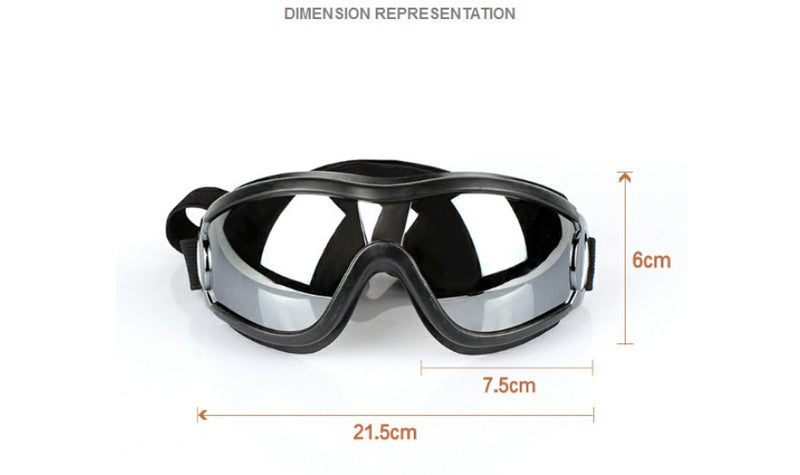 waterproof windproof sunscreen UV dog glasses