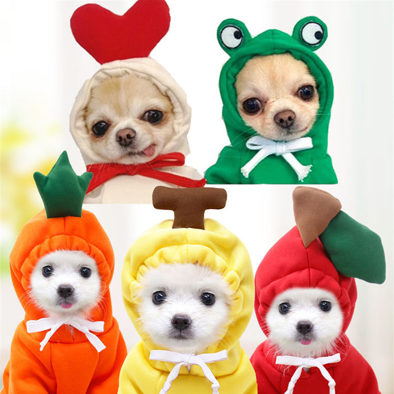 Cute Fruit Clothes For Small Dogs