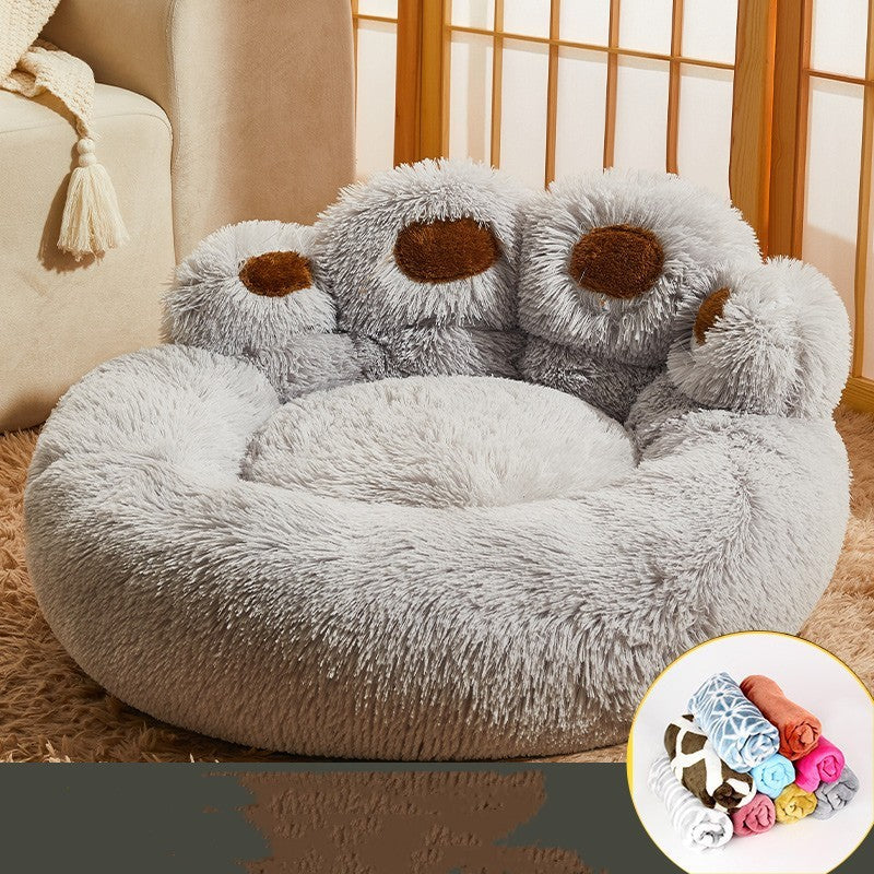 Fleece-lined Paw Mattress